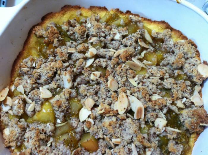 Recipe: Late Summer Husk Cherry Tart (GF and Paleo Friendly)